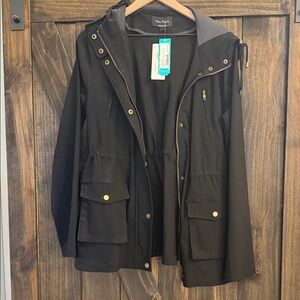 Eden Society Black Utility Jacket for Women